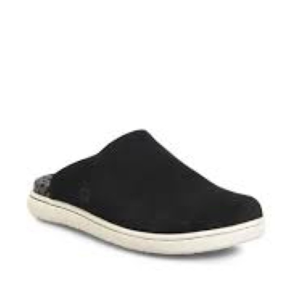 Born Zen Mule Shoe Suede Black and White size 10 - Picture 12 of 15